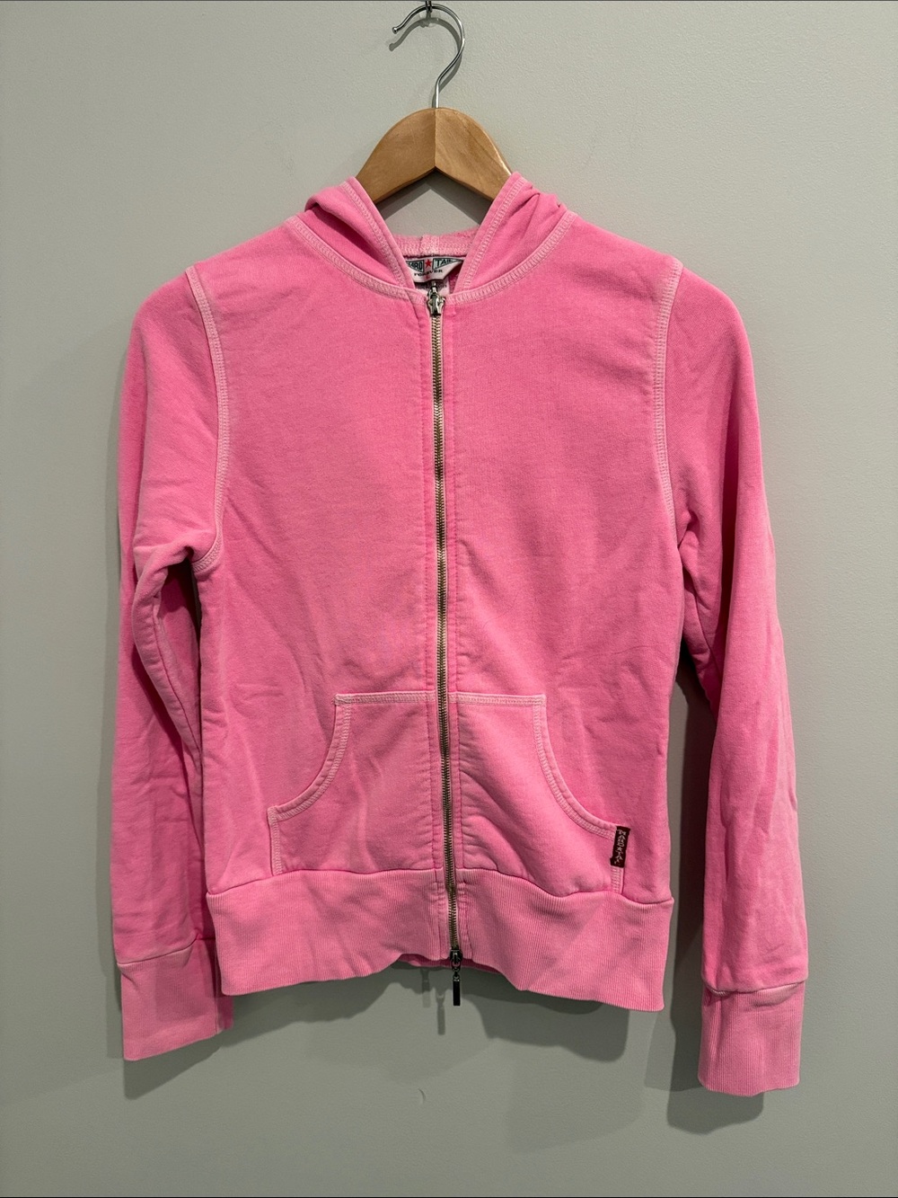 Women’s Hard Tail Pink Zip-Up Hoodie